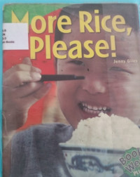 Image of More Rice Please?